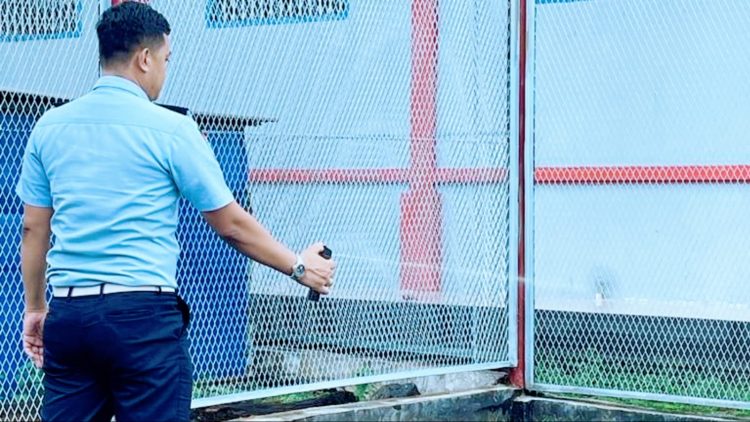 Pegawai Rutan Kotabumi Gelar Latihan